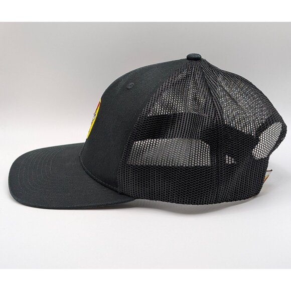 Buc-ees Buc-ee's Hat Beaver Logo Cap Black Snapback Mesh Trucker Rest Stop - Picture 3 of 5